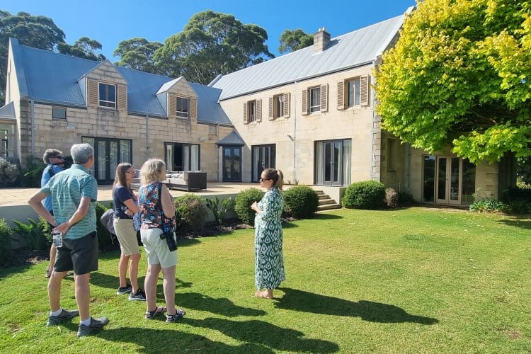 The Hickinbotham House in McLaren Vale for an exclusive tasting